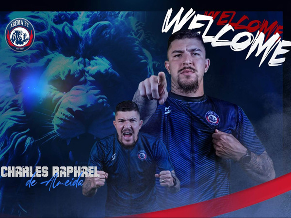 Pemain asing Arema FC asal Brasil, Charles Raphael