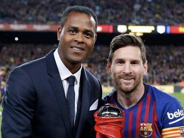 Patrick Kluivert dan Lionel Messi