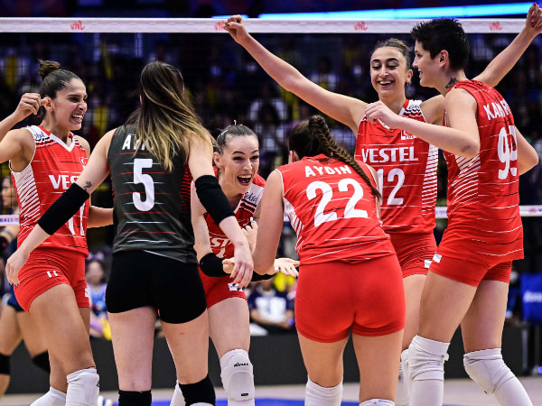 VNL 2023: Turki Buat Thailand Tidak Berdaya di Bangkok