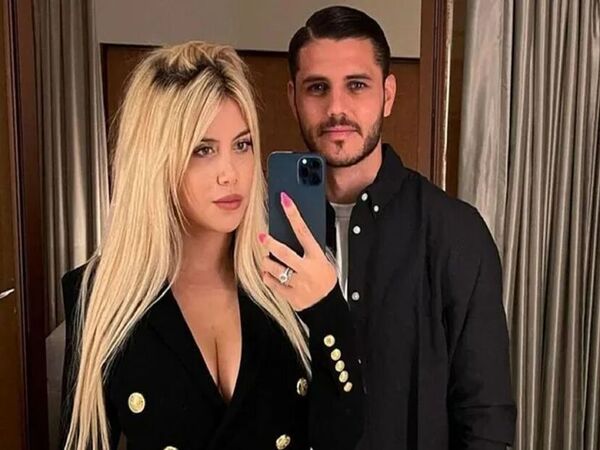 Wanda Nara memberi kode jika sang suami yaitu Mauro Icardi, punya cita-cita untuk kembali bermain di kompetisi Serie A Italia / via Istimewa