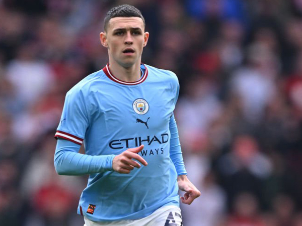 Winger Manchester City, Phil Foden.