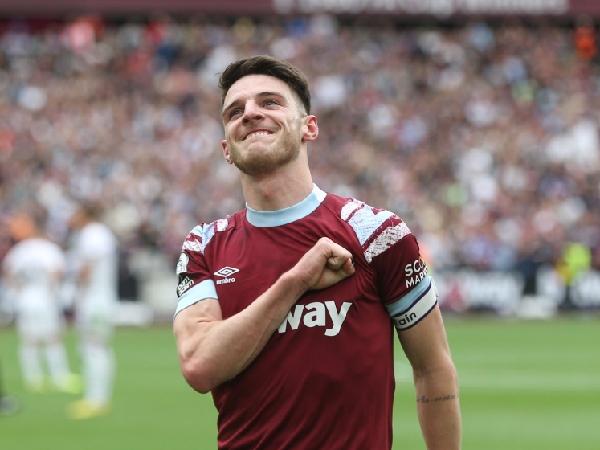 Arsenal akan menjadikan Declan Rice pemain termahal mereka