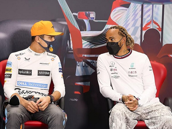 Lando Norris, Lewis Hamilton