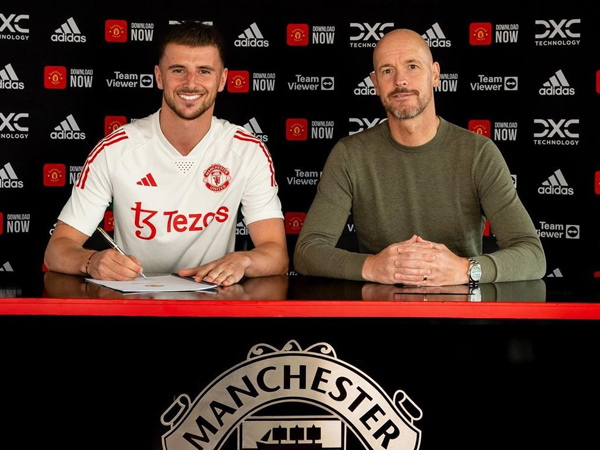 Erik ten Hag dan Mason Mount.
