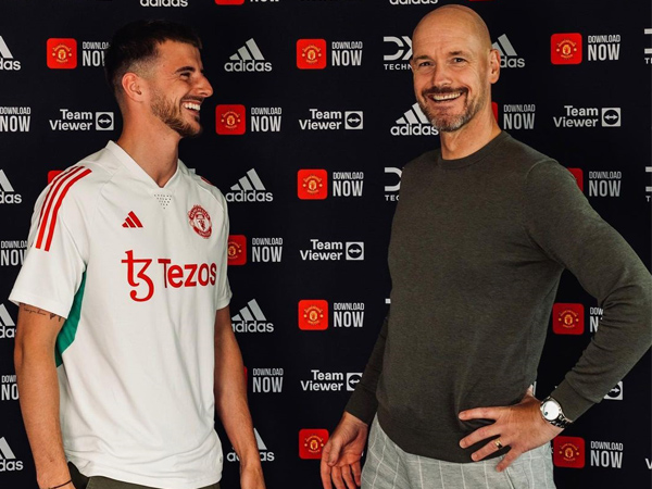 Erik ten Hag dan Mason Mount.