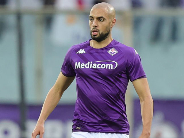 Gelandang Fiorentina, Sofyan Amrabat.