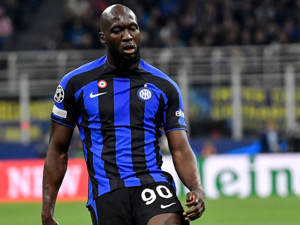 Striker Inter Milan, Romelu Lukaku.