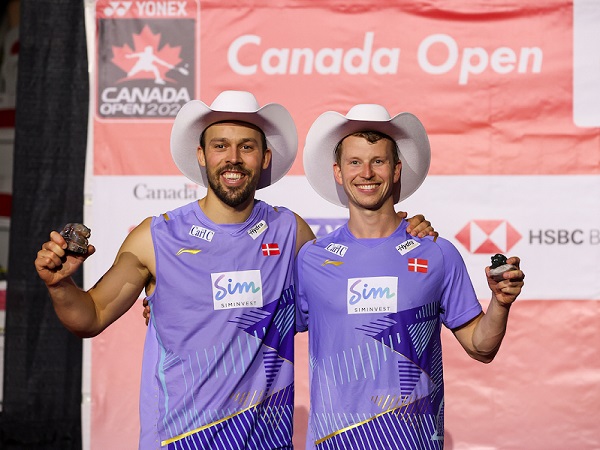 Kim Astrup/Anders Skaarup Rasmussen Juara Canada Open 2023