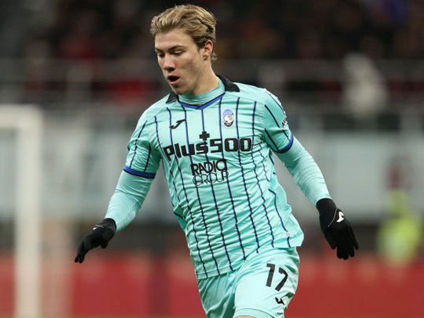 Striker Atalanta, Rasmus Hojlund.