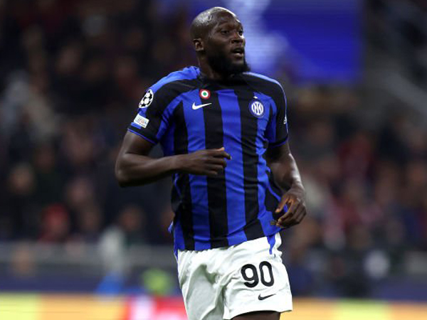 Striker Inter Milan, Romelu Lukaku.
