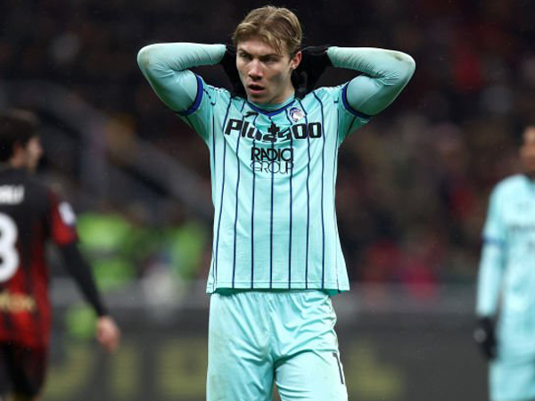 Striker Atalanta, Rasmus Hojlund.