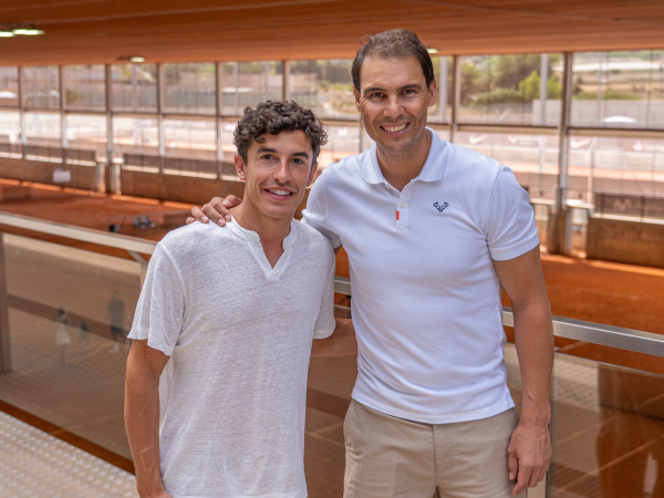 Marc Marquez dan Rafael Nadal
