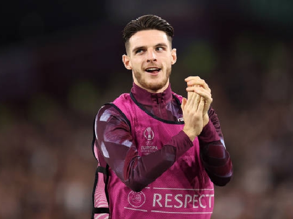 Arsenal belum mengumumkan transfer Declan Rice dari West Ham United