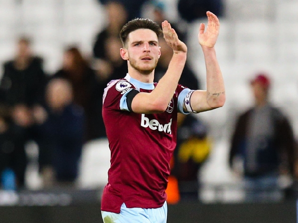 Declan Rice resmi berpisah dengan West Ham United