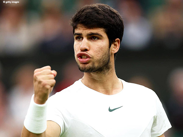 Hasil WImbledon: Carlos Alcaraz Amankan Tiket Final Pertama Di London