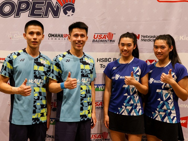 Rekor Unik, Ada Dua Pasangan Kembar di Perempat Final As Open 2023