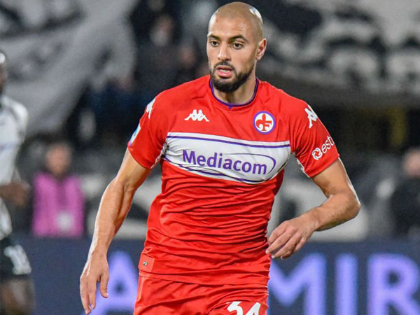 Gelandang Fiorentina, Sofyan Amrabat.