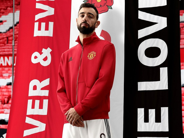 Playmaker Manchester United, Bruno Fernandes.
