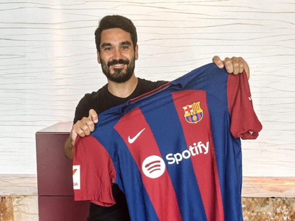 Gelandang anyar Barcelona, Ilkay Gundogan