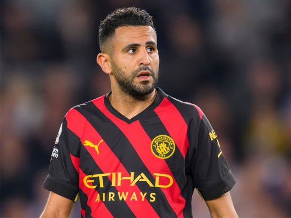 Winger Manchester City, Riyad Mahrez.