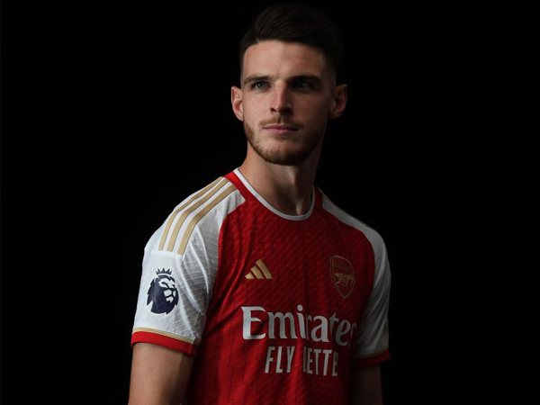 Gelandang Arsenal, Declan Rice.