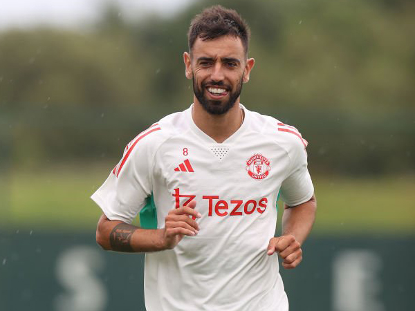 Playmaker Manchester United, Bruno Fernandes.