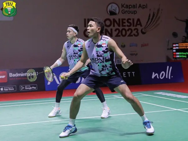 Atasi Taiwan, Fajar/Rian Lolos Perempat Final Korea Open 2023