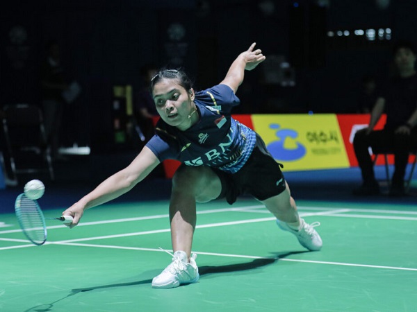 Gregoria Mariska Tunjung tak begitu puas dengan performa awalnya di 32 besar Korea Open 2023.