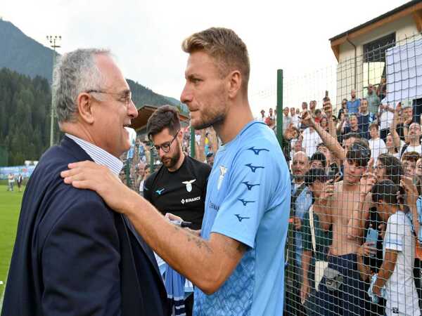 Presiden Lazio membantah berita yang menyebut kalau Ciro Immobile telah ditawar oleh salah satu kontestan Liga Pro Saudi / via Istimewa