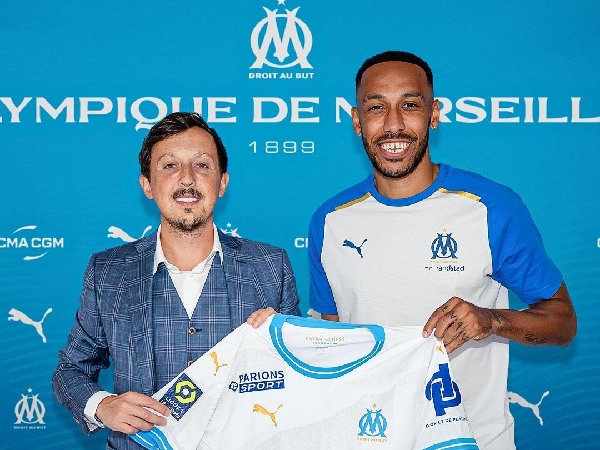 Pierre-Emerick Aubameyang bergabung dengan Marseille