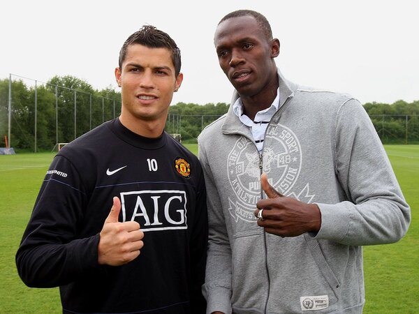 Usain Bolt lewat media sosialnya mengaku ngiler mendengar Kylian Mbappe ditawari gaji 700 juta Euro oleh Al-Hilal / via Getty Images