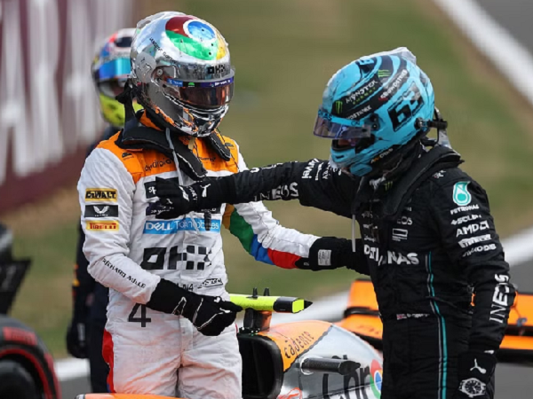 George Russell, Lando Norris