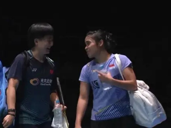 He Bing Jiao Hadang Gregoria Mariska di Semifinal Japan Open 2023