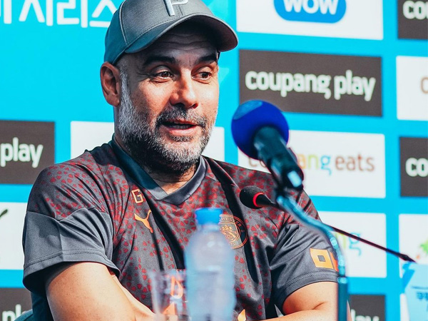 Manajer Manchester City, Pep Guardiola.