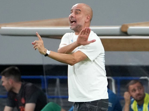 Manajer Manchester City, Pep Guardiola.