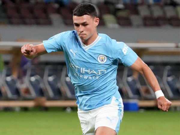 Gelandang Manchester City, Phil Foden.