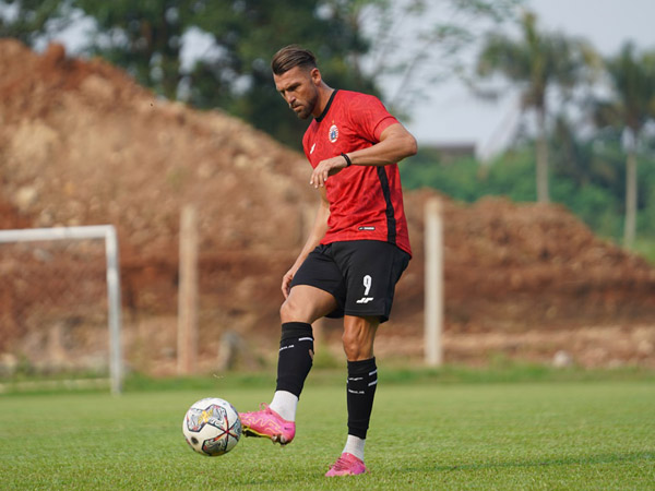 Penyerang Persija Jakarta, Marko Simic pulih dari cedera