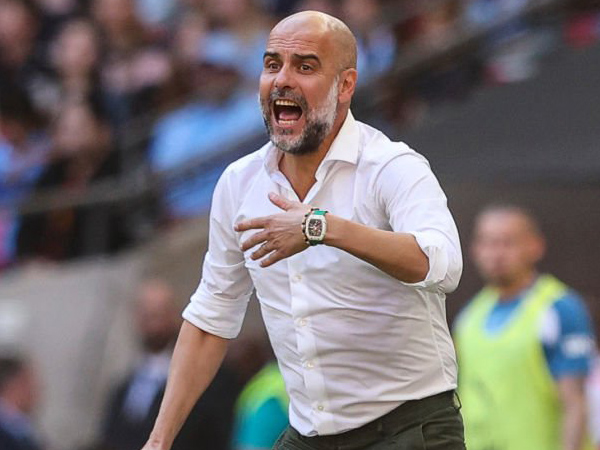 Manajer Manchester City, Pep Guardiola.