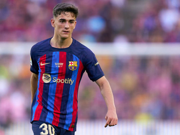 Gelandang Barcelona, Gavi.