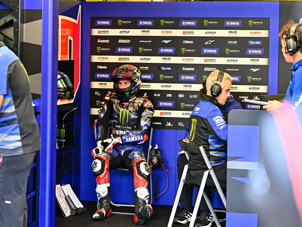 Fabio Quartararo tak mau salahkan Luca Marini usai alami insiden di GP Inggris.