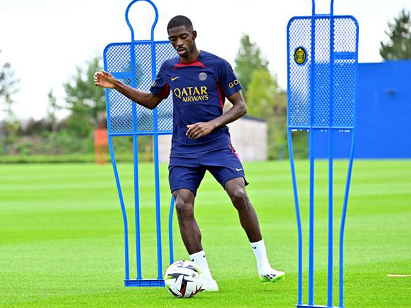 Penyerang PSG, Ousmane Dembele.