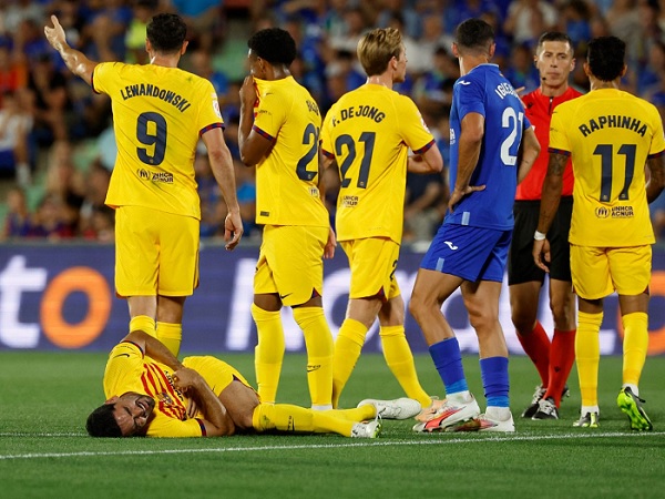 Gelandang Barcelona, Frenkie de Jong. (lmages: Getty)