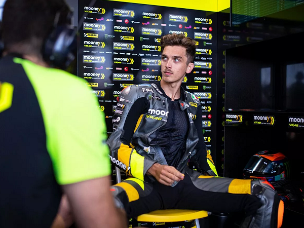 Luca Marini sumringah bisa jadi adik tiri dari Valentino Rossi.