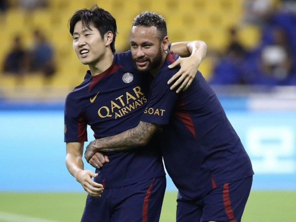 Kang-In Lee dan Neymar Jr