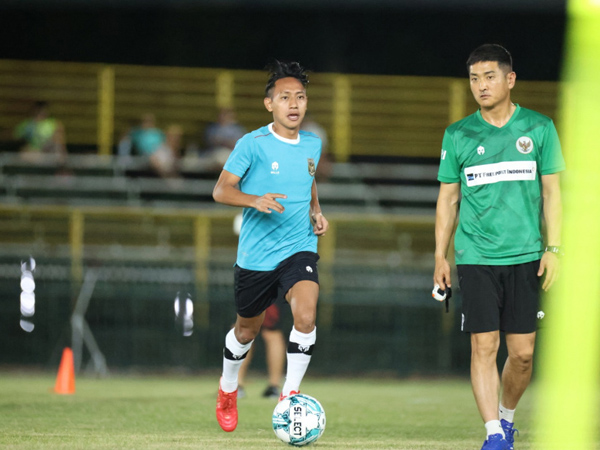 Gelandang timnas Indonesia U-23 Beckham Putra Nugraha