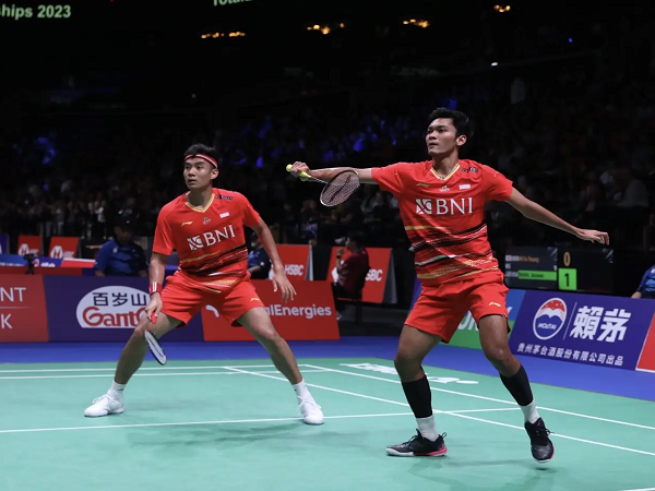 Hasil BWF World Championship 2023 sudah cukup puaskan Bagas/Fikri.