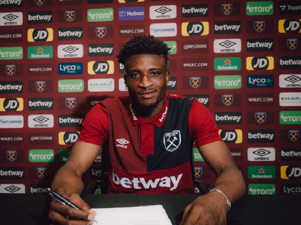 Mohammed Kudus menandatangani kontrak lima tahun di West Ham United