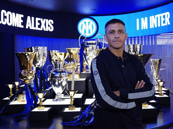 Penyerang Inter Milan, Alexis Sanchez.