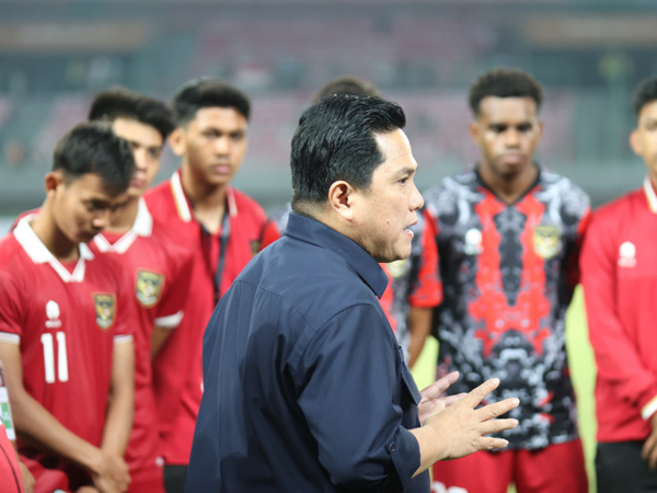 Ketum PSSI, Erick Thohir apresiasi penampilan timnas Indonesia U-17