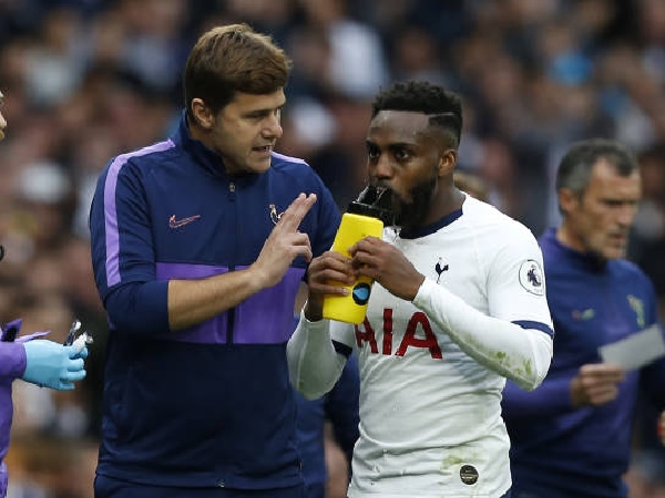 Mauricio Pochettino dan Danny Rose saat masih di Tottenham